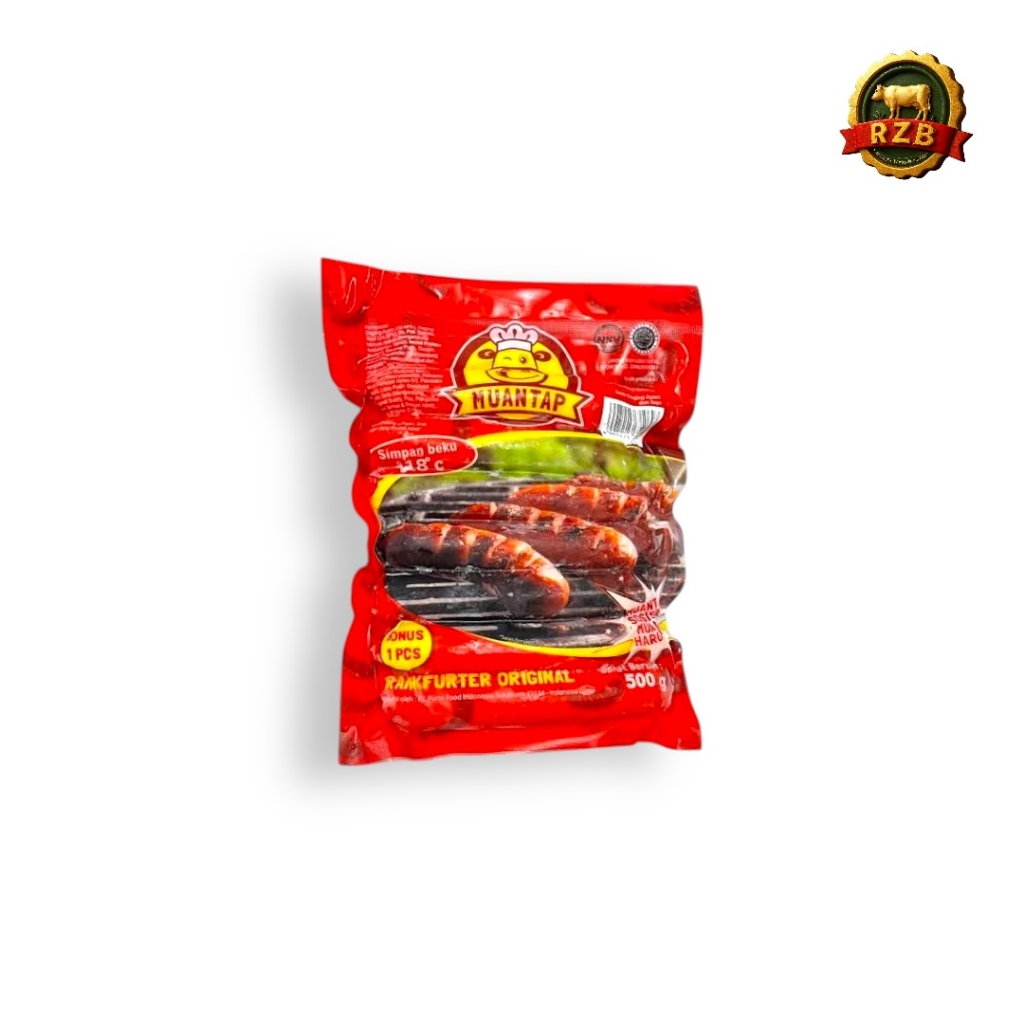 

Muantap Sosis Frankfurter Jumbo 500gr