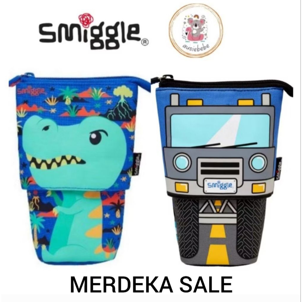 

Smiggle - Stand & Slide Pencil Case 2 in 1