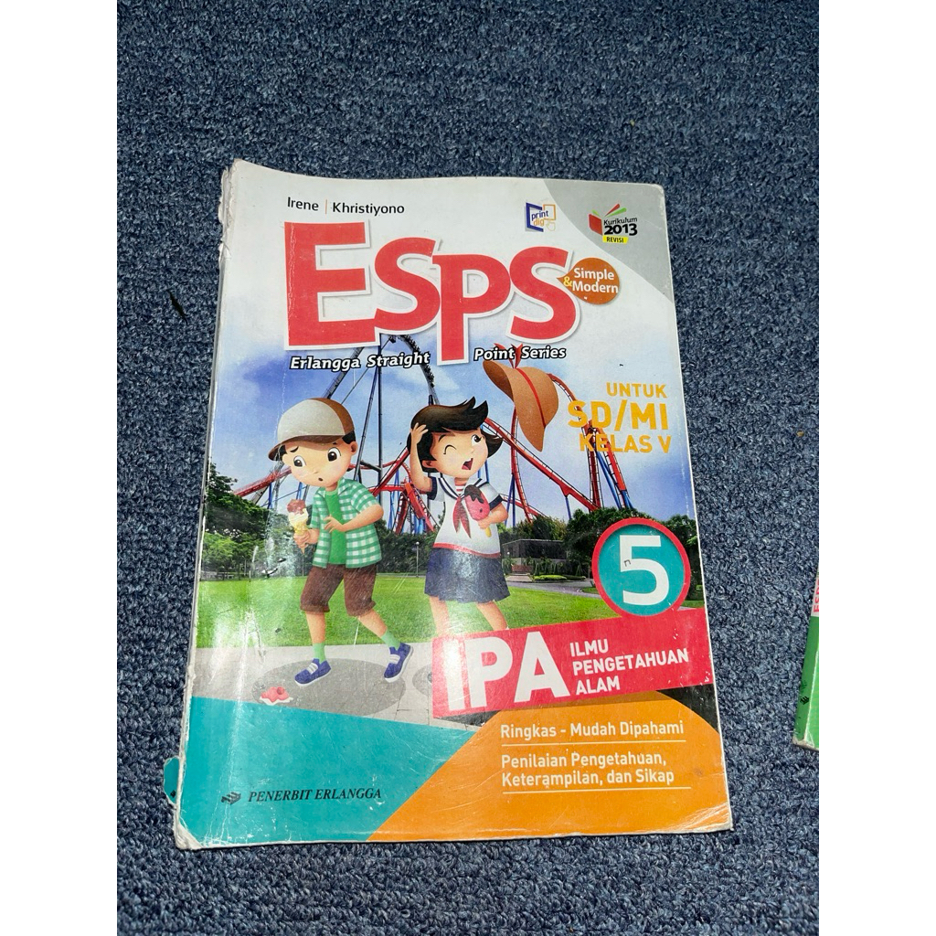 buku bekas ESPS IPA kelas 5