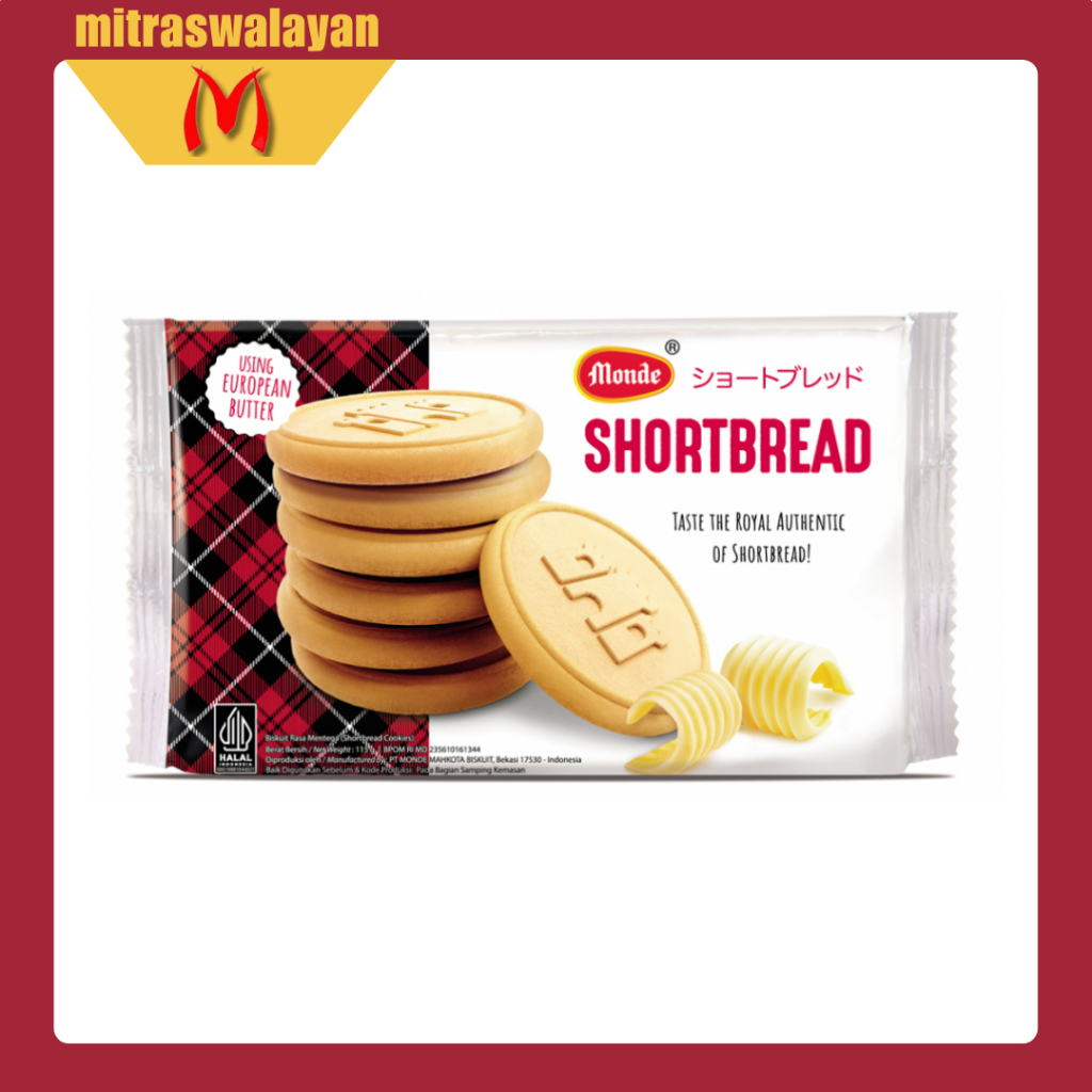 

MONDE ShortBread Kemasan 115 gr
