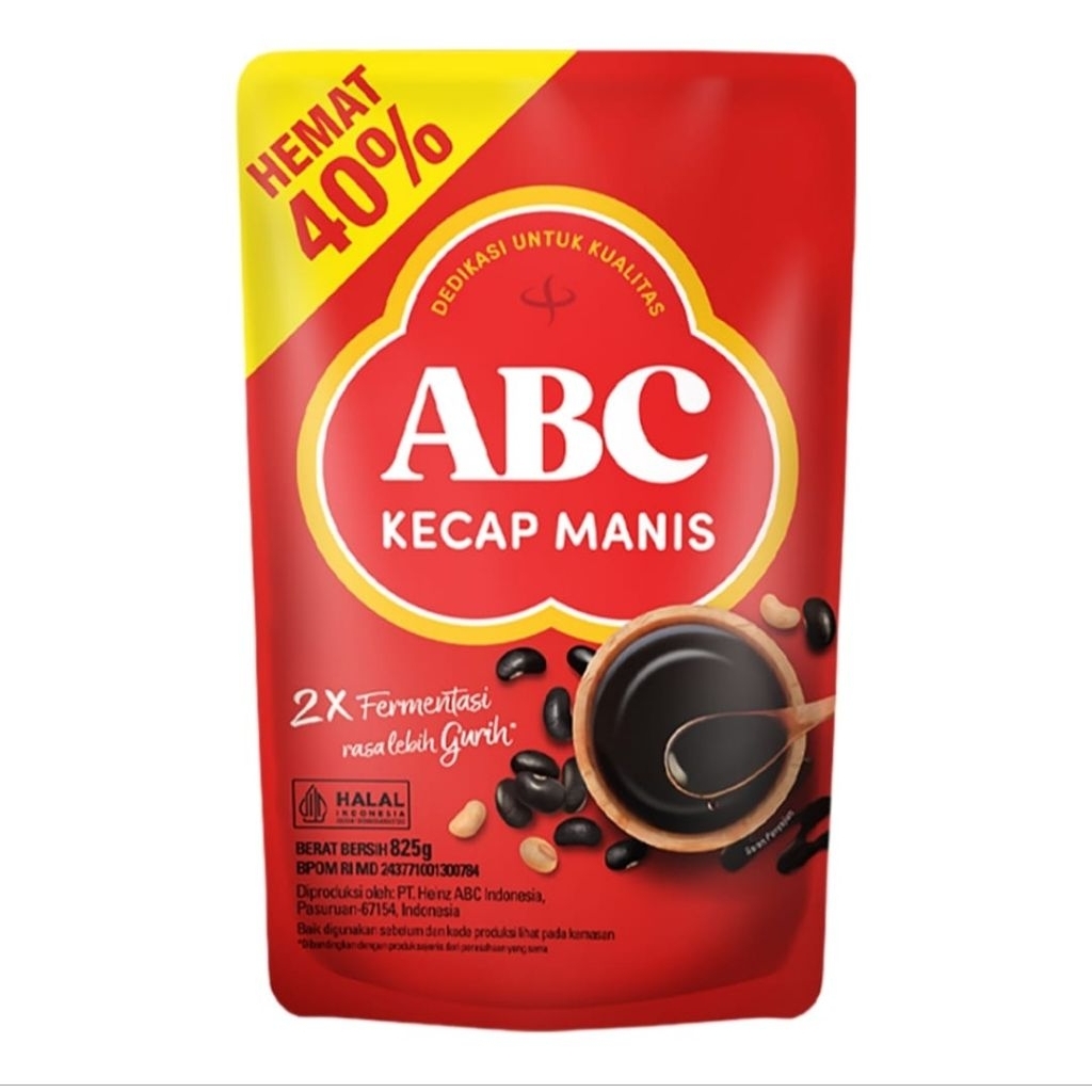 

ABC Kecap Manis 825 Gr Refill