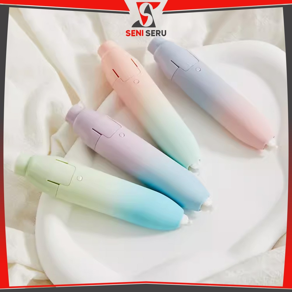 

EC Tip X Kertas Gradasi Warna Pastel Aesthetic / Tip Ex Roll Two Tone Model Cetek Pita / Perlengkapan Sekolah Correction Tape Multifungsi Seni Seru A97