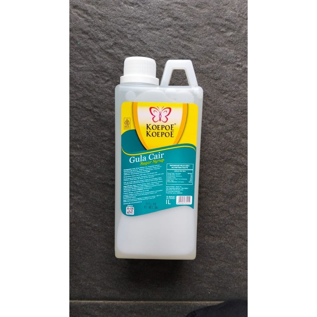 

Gula Cair Sugar Syrup Koepoe Koepoe 1lt [ Original ]