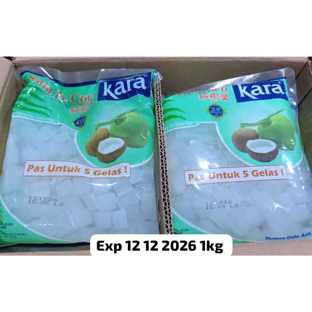 

Kara kotak Nata De Coco [1 kg] Termurah