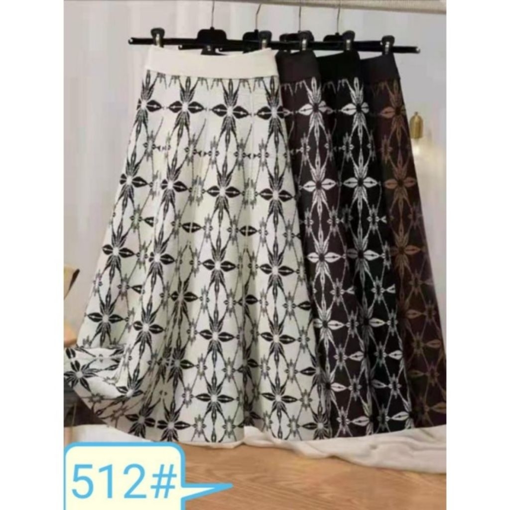 Rok wanita rajut kekinian/rok style Korea/rok Rajut Premium