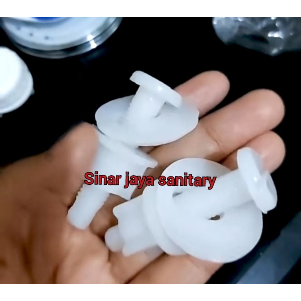 Baut tutup kloset TOTO TC-505  / baut kloset duduk toilet / Baut tutup kloset duduk toilet