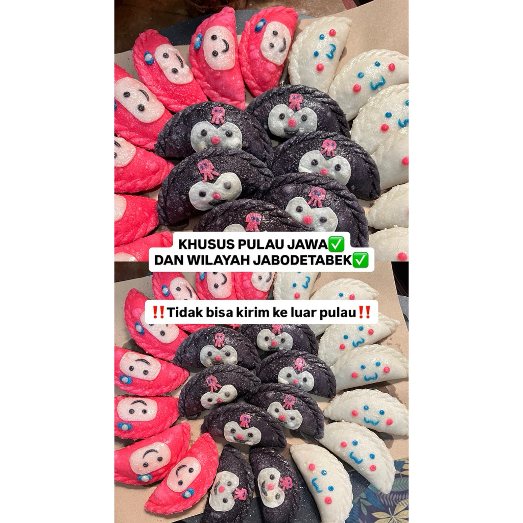 

CIRENG KARAKTER SANRIO (FROZEN) ISI 3PCS (kuromi,my melody,cinnamoral)