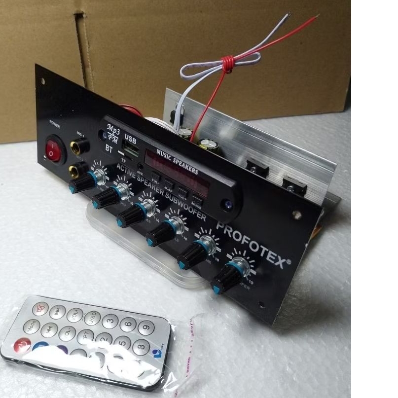 modul kit amplifier speaker aktif mono plus echo
