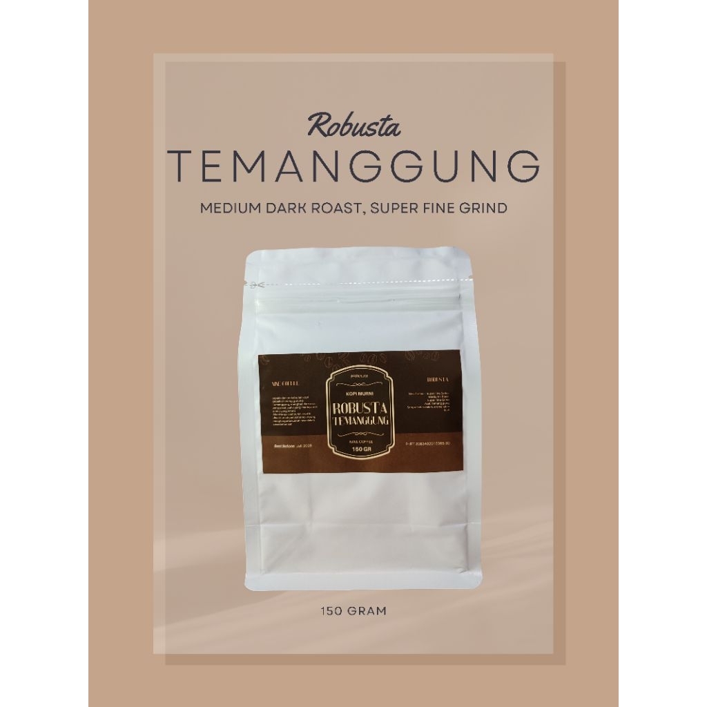 

Kopi Temanggung – Robusta Premium Gunung 150 gram| Pahit Mantap & Wangi Tajam