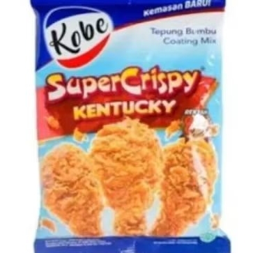 

Kobe tepung bumbu super crispy kentucky 200gram