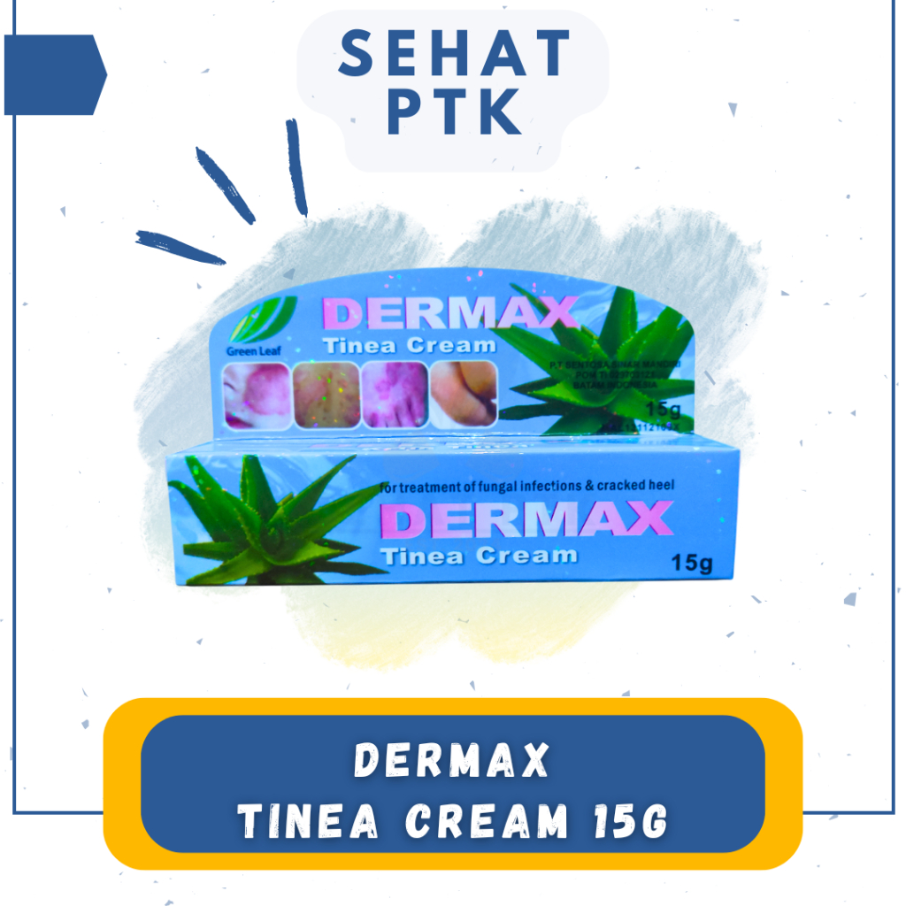 DERMAX TINEA CREAM 15 GR - Salep Gatal Kulit