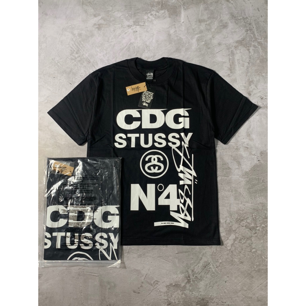 KOAS STUSSY x PLAY CDG Premium combed 24S