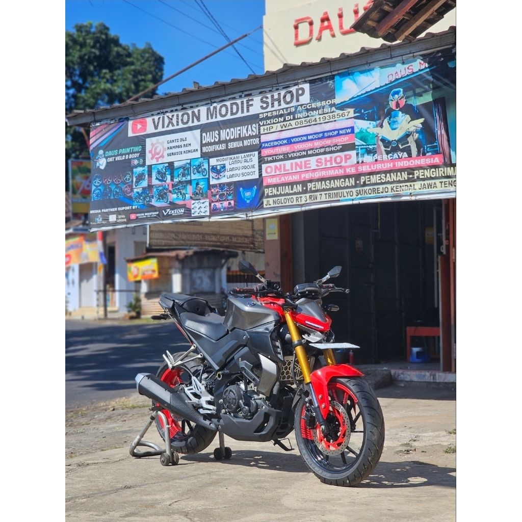 headlamp mt25 mt15 custom vixion xabre byson cb150r ktm ninja fighter