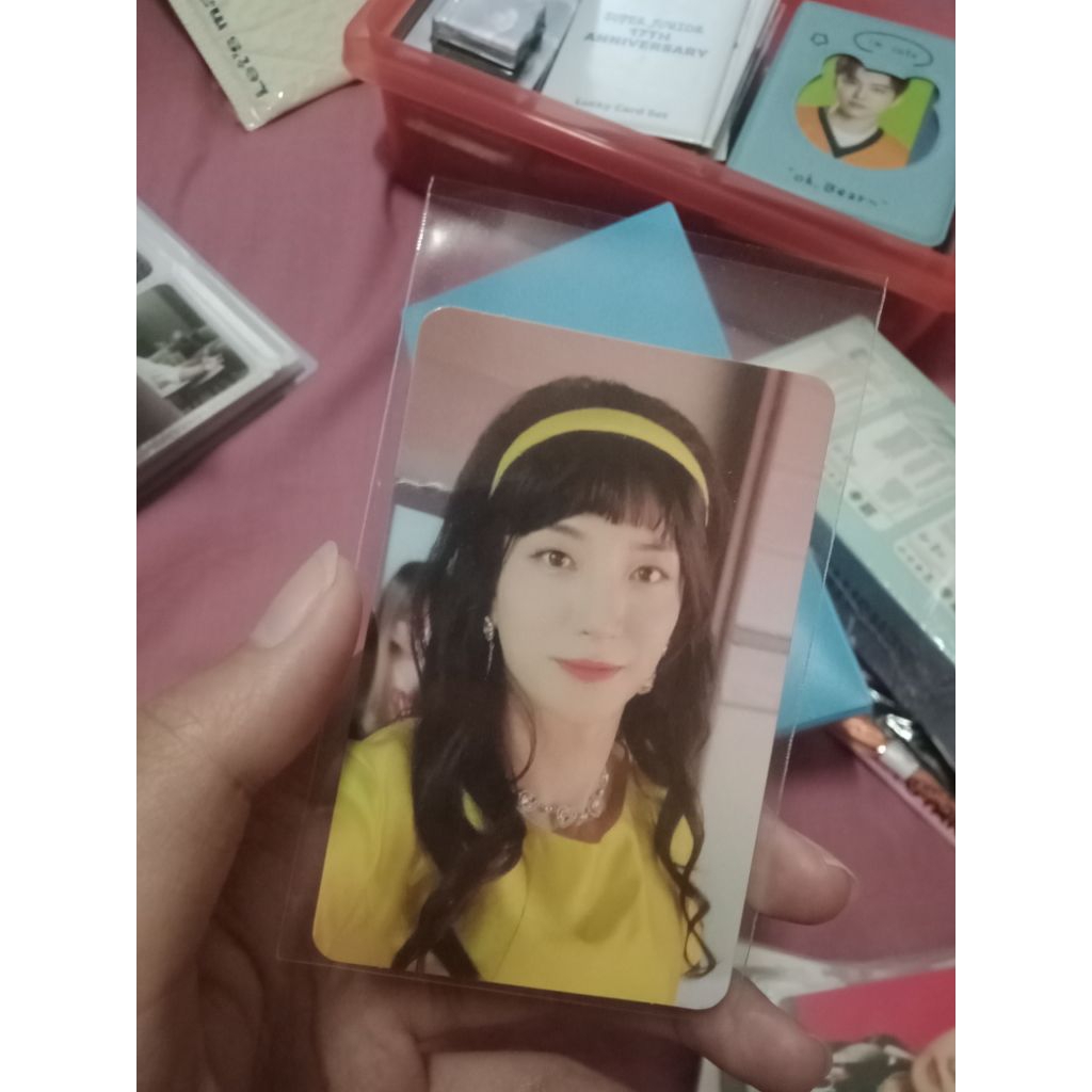 SUPER JUNIOR PHOTOCARD LEETEUK