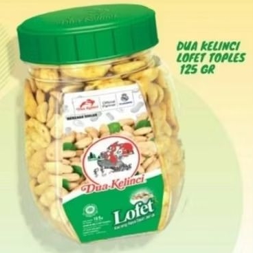

Dua Kelinci Kacang Dua Kelinci Lofet Toples 125 gr - Produk Dua Kelinci dalam Kemasan Toples 125 gram