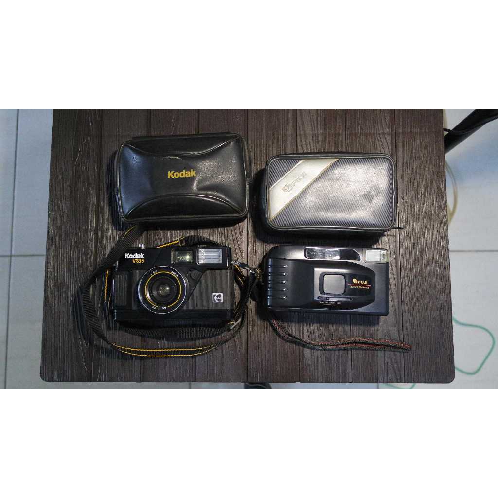 Kamera Analog Film Jadul Kodak dan Fujifilm Fujinon