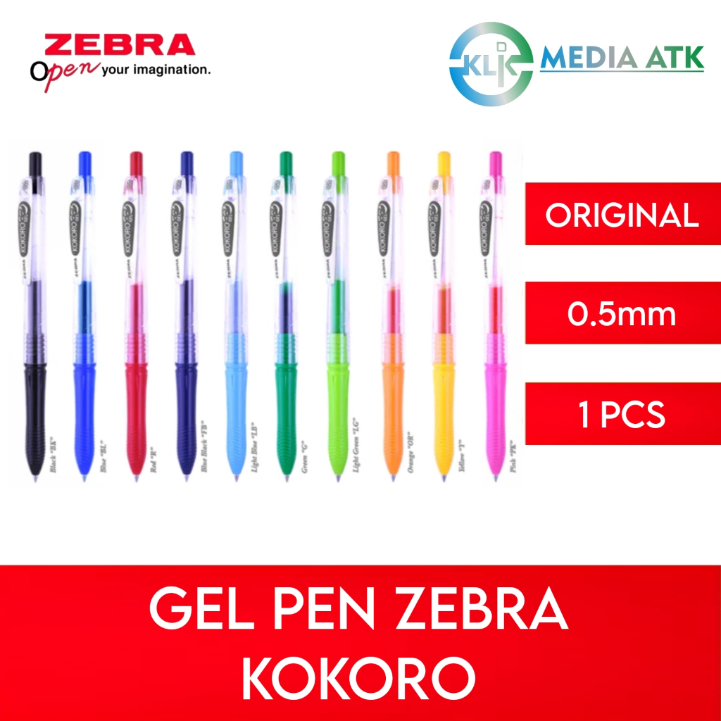 

Pen Zebra Kokoro Gel 0.5 - 1 Pcs