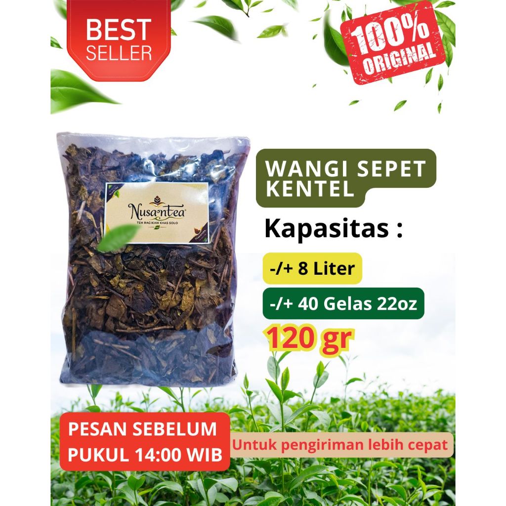 

Racikan Teh Solo 120gr by Nusantea Wangi Sepet Kentel