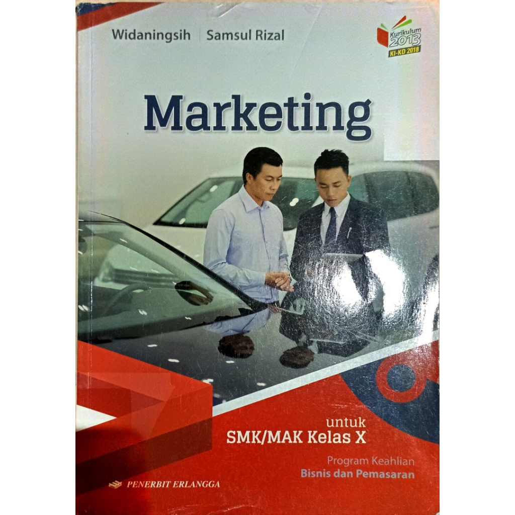 marketing SMK Erlangga kelas X