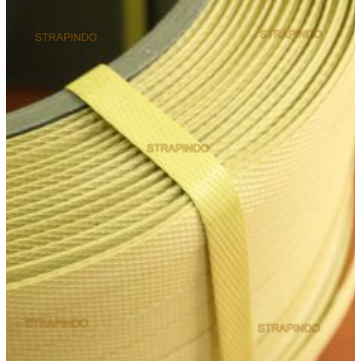 STRAPINDO || Plastik Strapping Straping Band 15 mm Tali Kuning Straping