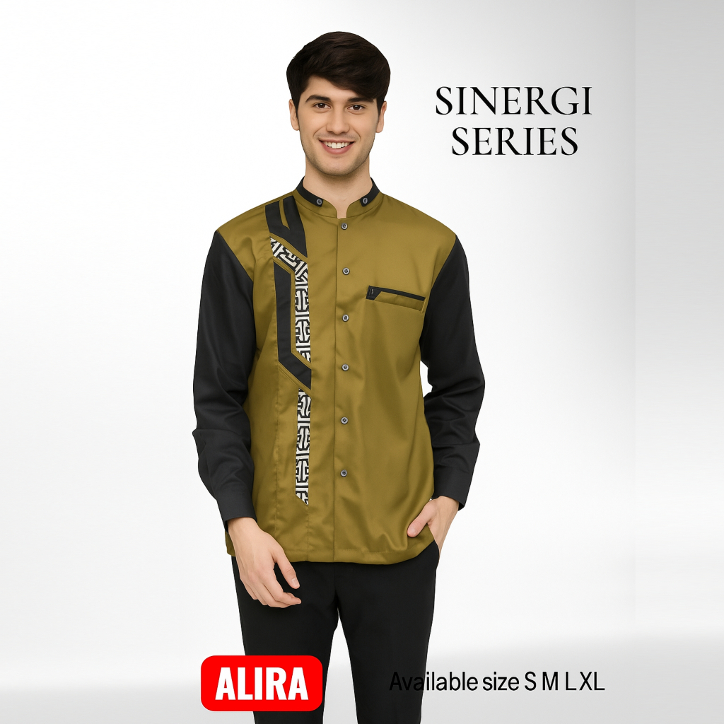 Koko pria santri elrumi/hilwa koko sinergi gus azmi terlaris seragam hadroh azzahir terbaru taqwa sm