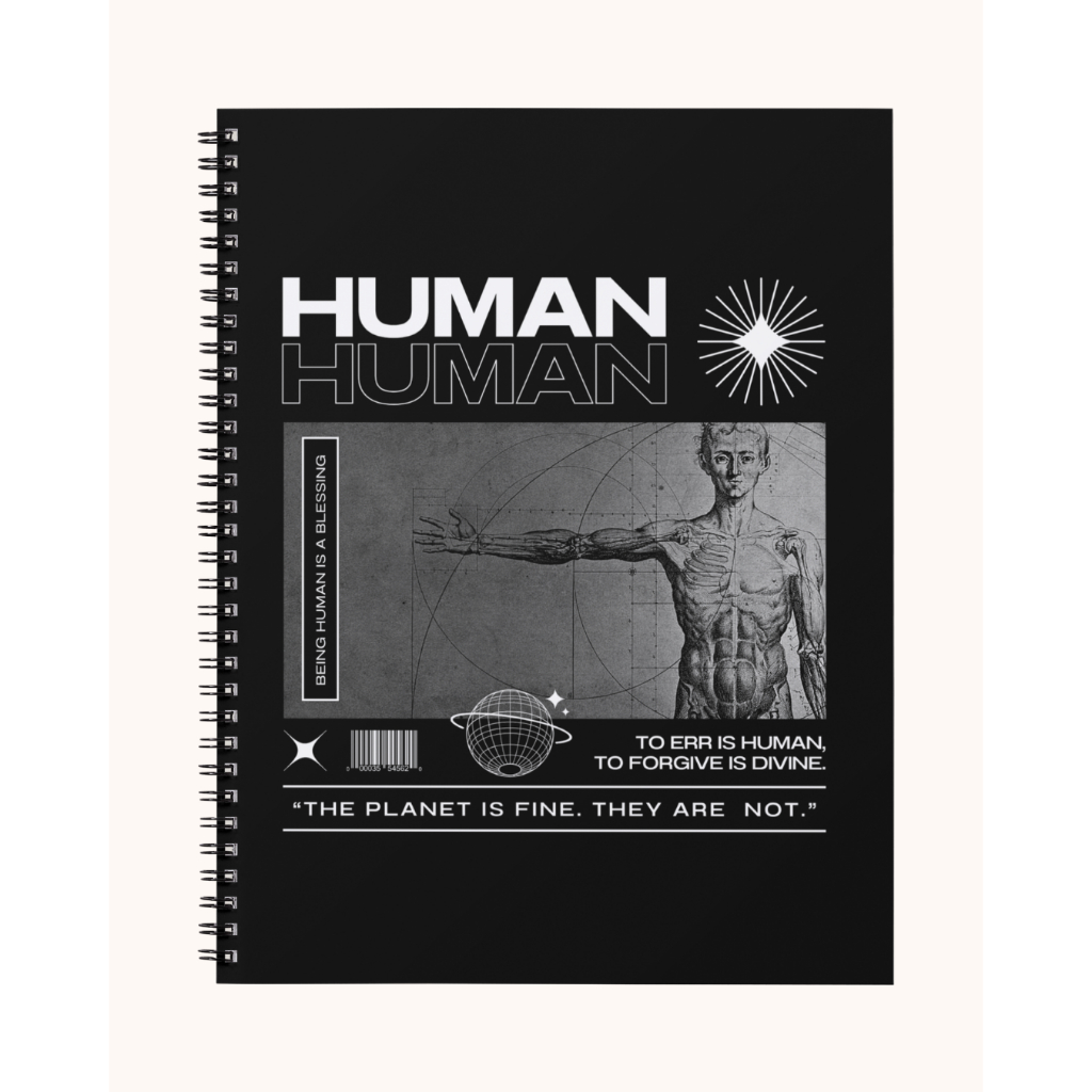 

Notebook Reflektif A5 Spiral – 50 Halaman Hitam Putih | HVS 80gsm & 100gsm – Human