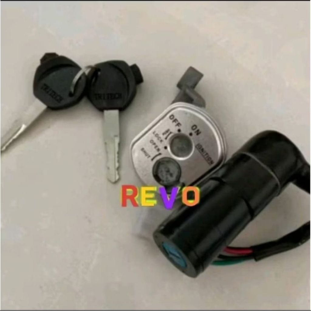 KUNCI KONTAK / KUNCI MOTOR SET ASSY REVO
