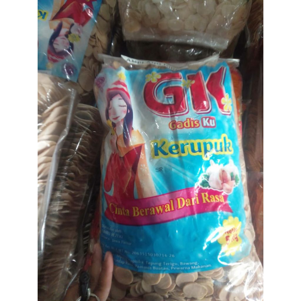 

1KG KERUPUK AMPLANG/KERUPUK IKAN GADISKU