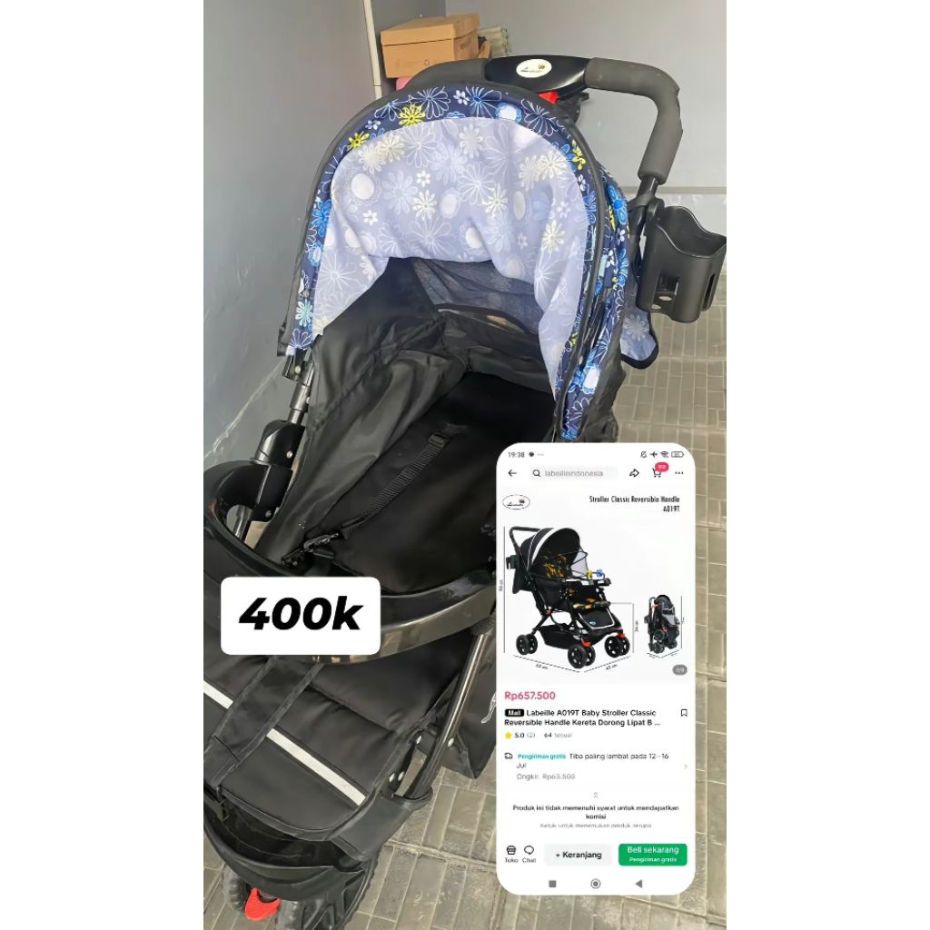 Stroller Labeille