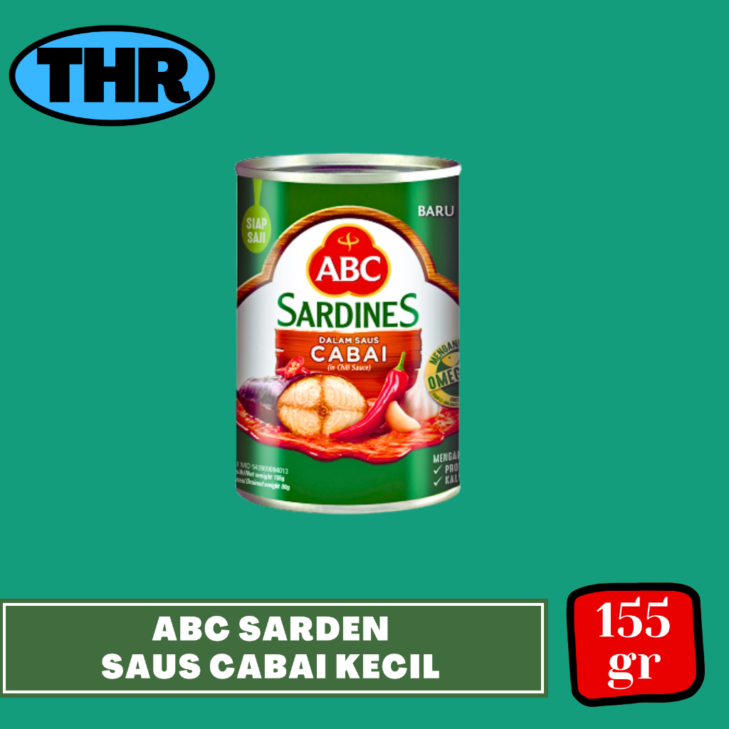 

ABC Sarden Saus Cabai Kecil 155gr
