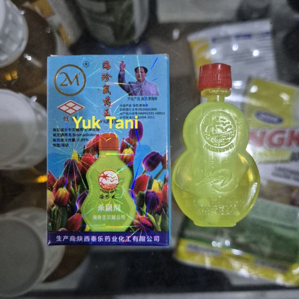 Rodentisida Tetes Tikus 2M Guci Original