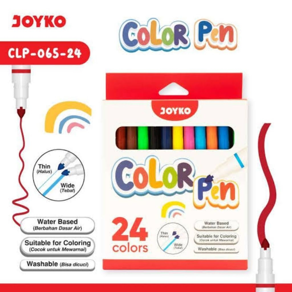 

Joyko Color Pen CLP-065 / Set