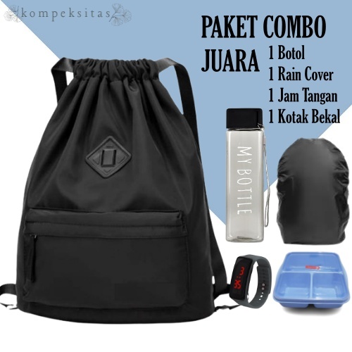 PROMO TERBARU Ransel wanita serut/Tas Ransel Serut wanita TOTEBAG SERUT TAS OLAHRAGA TAS SERUT CEWEK