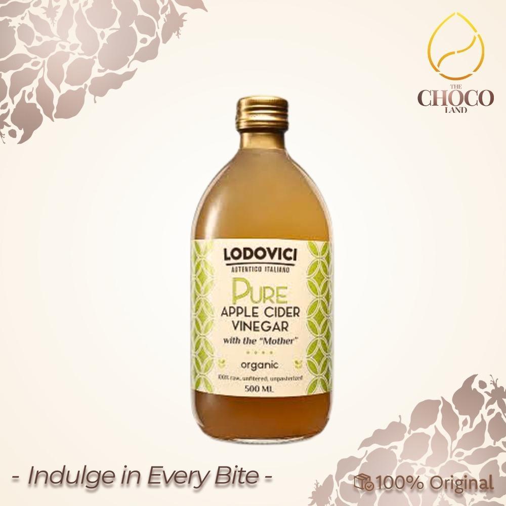 

Lodovici Pure Apple Cider Vinegar with Mother / Cuka Apel Organic 500ml