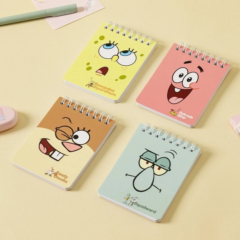 

DELI - BUKU CATATAN / BUKU SAKU / NOTES SPIRAL EN405-A7 75X102MM 60 LEMBAR SPONGEBOB