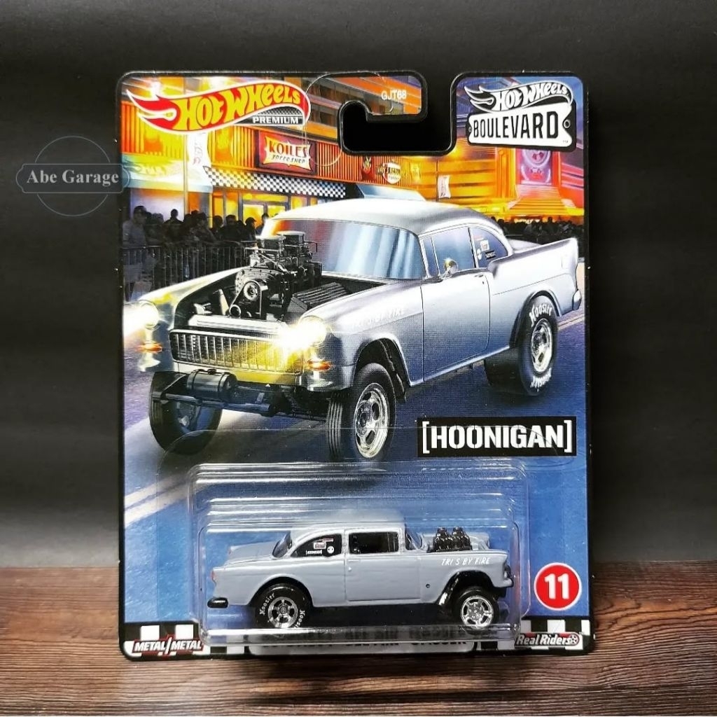 Hot Wheels Boulevard 55 Chevy Bel air Gasser