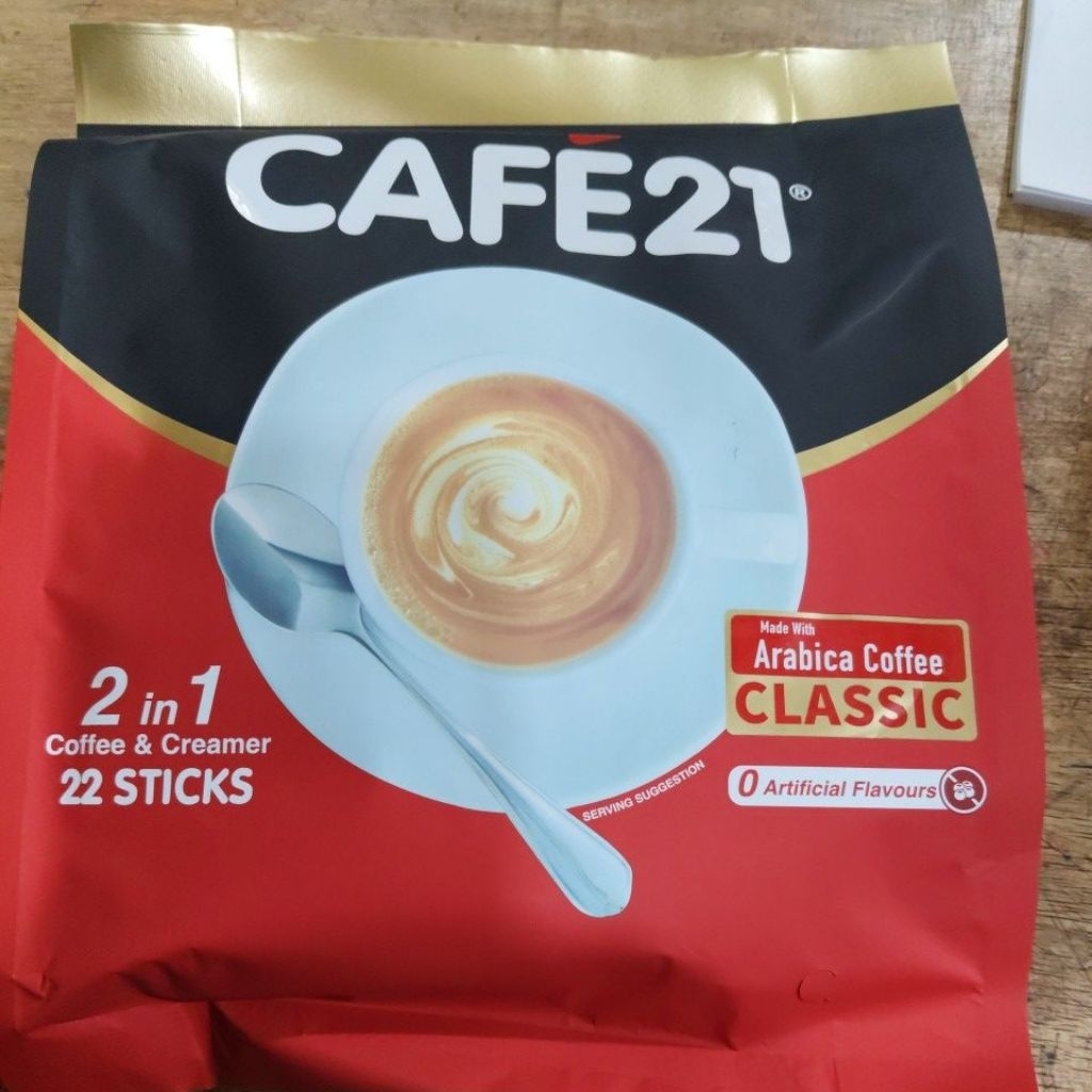 

Cafe 21 instant coffee mix 25'