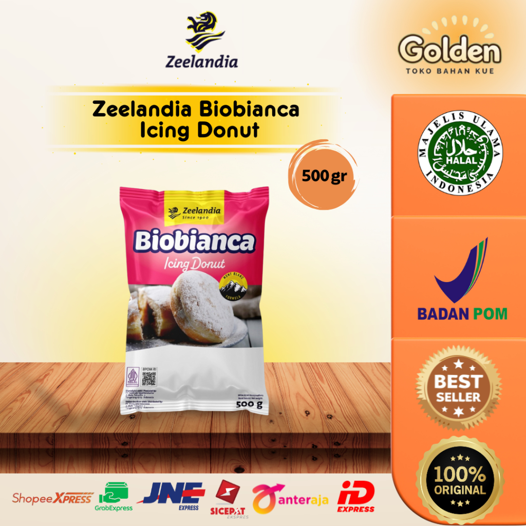 

Zeelandia Biobianca Icing Donut 500gr