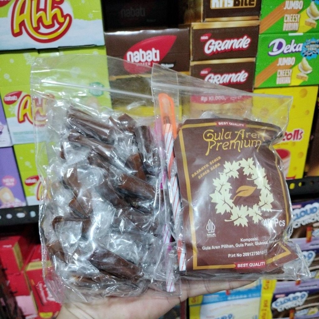 

PERMEN SANTAN KELAPA ASLI GULA AREN ISI 40pcs