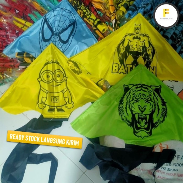 FD layangan hias/layangan satuwarna/layangan delta/layangan pantai