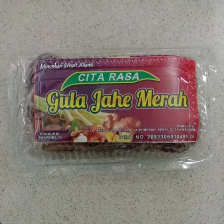 

Gula Jahe Merah Minuman Herbal Yang Berkhasiat Khas Purworejo