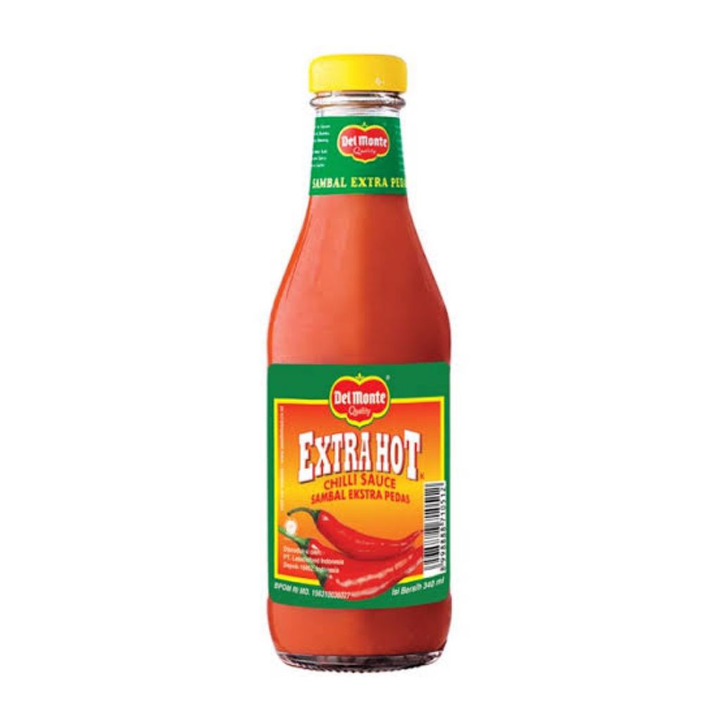 

Del Monte Extra Hot Chilli Sauce Saus Sambal Extra Pedas 330 ml