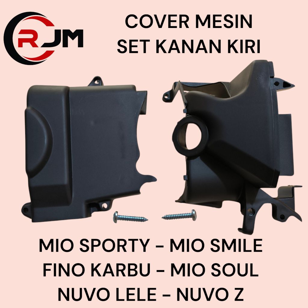 COVER MESIN MIO SPORTY MIO SMILE MIO SOUL FINO KARBU NUVO VOVER BLOK MESIN MIO KARBU KONDOMAN MESIN 