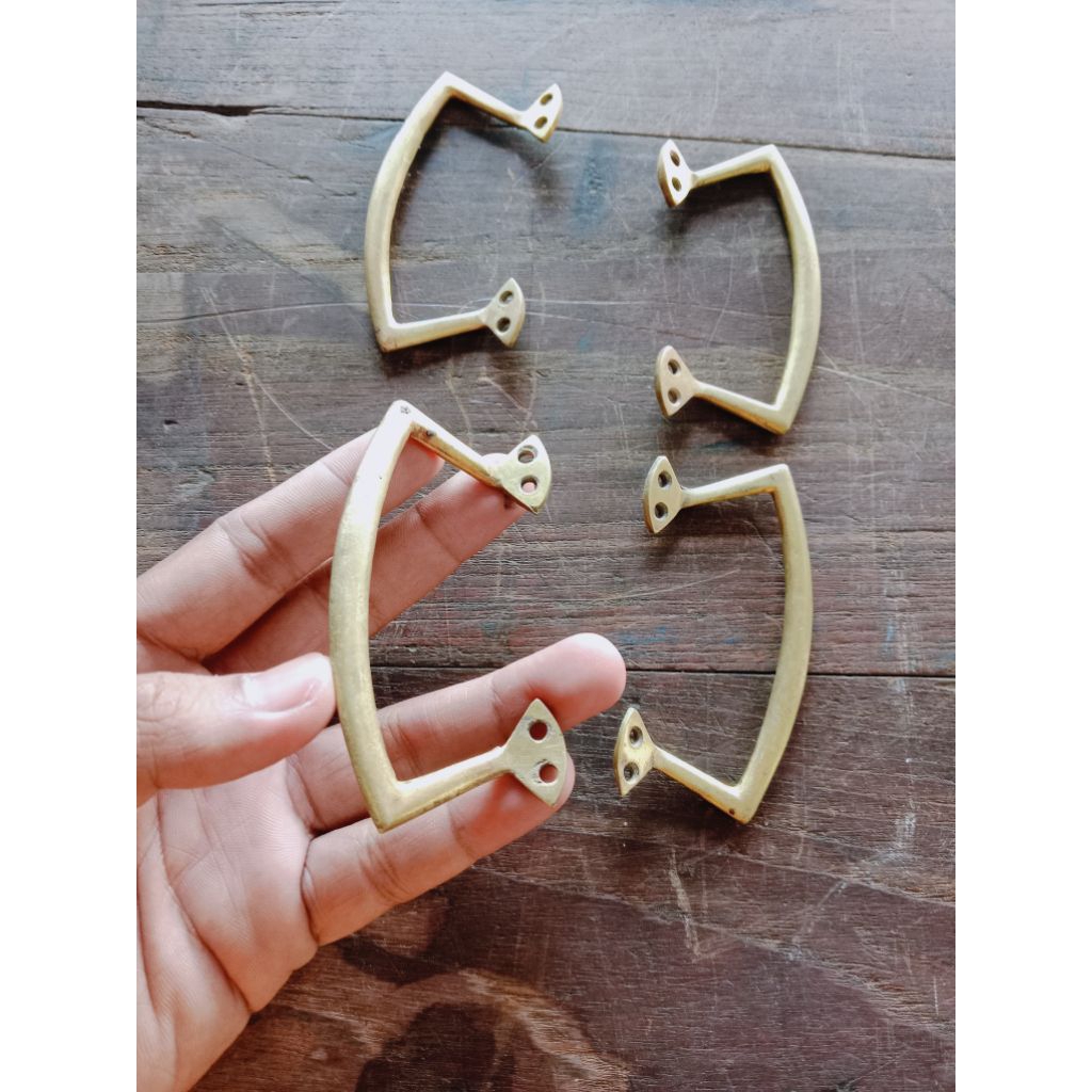 Handle Nampan - Handle Kuningan Antik - Handle Lemari Jadul - Handlel Lemari Antik