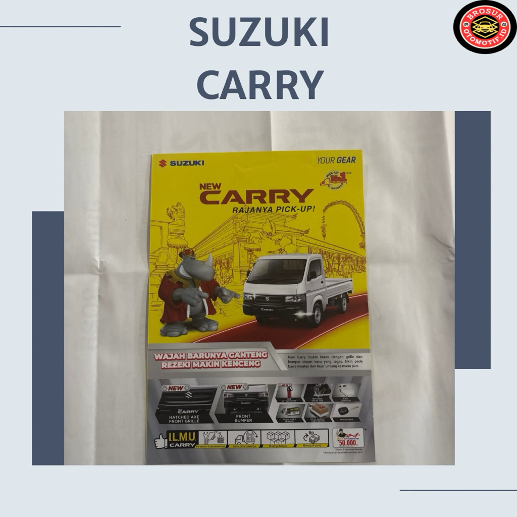 Brosur Suzuki Carry ( leaflet )