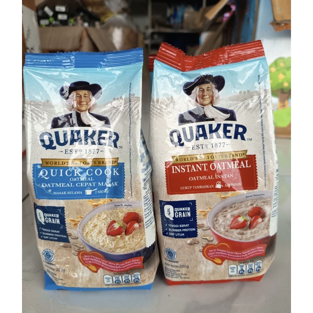 

Quaker Oatmeal Instant 200 Gram