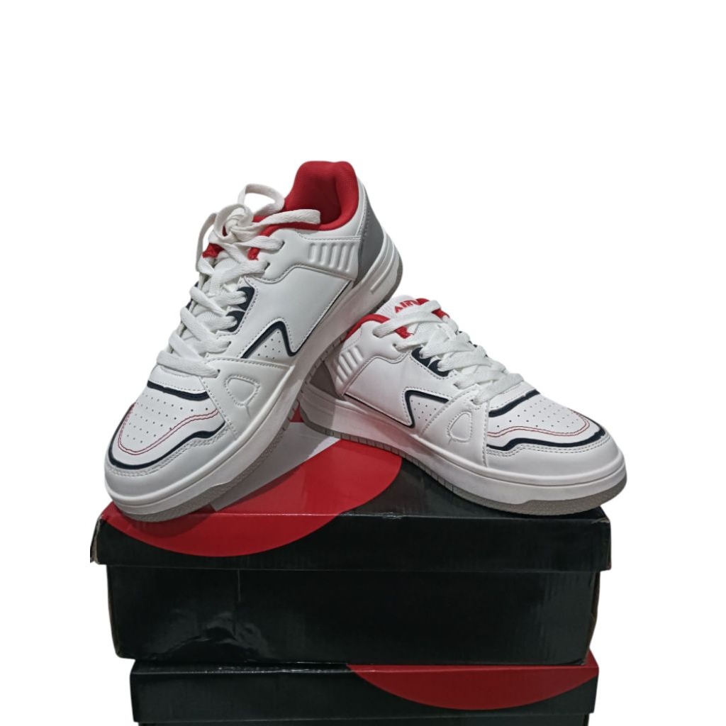 Sepatu AIRWALK ORIGINAL Putih Pria Wanita NEW Sport station - Sepatu Sneakers Putih Ukuran 40