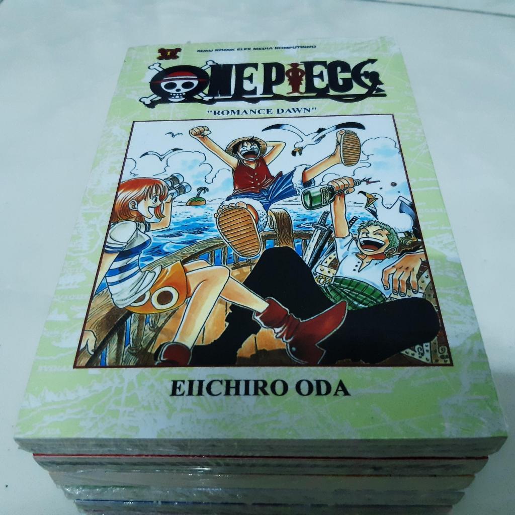 Paket Komik One Piece 1-10 (EDISI BOOKPAPER)