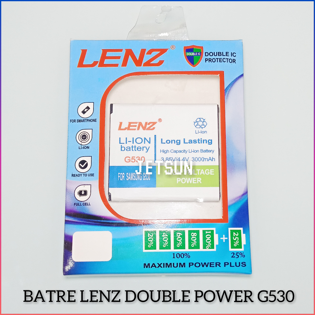 BATERAI / BATRE LENZ DOUBLE POWER G530