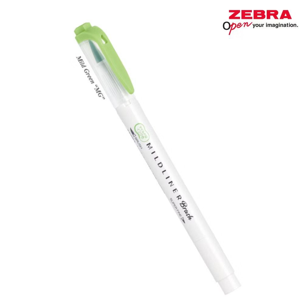 

Zebra Mildliner Brush-zebra brush pen - Stabilo Double Tip Dua Sisi Water Based Marker Spidol Warna